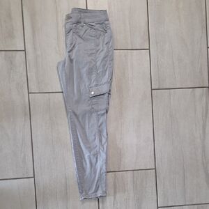 WHBM Women's Gray/Silver Skinny Cargo Jeans/Pants Size 4